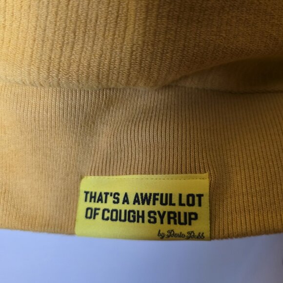 That’s A Awful Lot of Cough Syrup Cardigan XL Butter Streetwear Desto Dubb - Picture 4 of 7